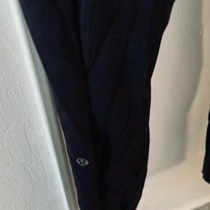 Lululemon Athletica Black Jogger Sweat Pants Size Extra Small